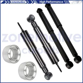 12616369 ZONEMOTIVE Front Leveling Lift Struts Shocks Kit 2WD