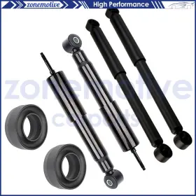 12616370 ZONEMOTIVE Front Leveling Lift Struts Shocks Kit 2WD