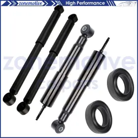 12616372 ZONEMOTIVE Front Leveling Struts Shocks Kit 1500 Rwd