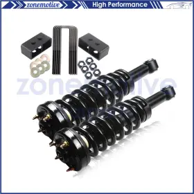 13490335 ZONEMOTIVE Front Struts Rear Leveling Lift Kit F-150