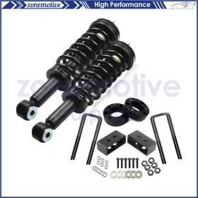 13490336 ZONEMOTIVE Front Rear Leveling Lift Struts Kit F150