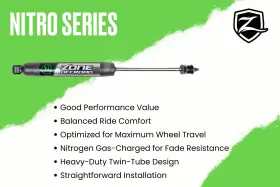 ZONF75N ZONEOFFROAD Lift Shocks Kit F-150 4WD Ford Nitro