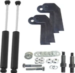 Front Universal Air Ride Shock Relocator Kit Weld On Mount Bracket Stud. Fixed Price $132.34.