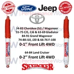 Skyjacker Hydro Shock Pair Front Lift For Wagoneer, Cherokee, Land Cruiser, F100. Fixed Price $134.94.