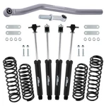 2.5" Suspension Lift Kit + Front Track Bar For Jeep Wrangler Jku 2007-2018. Fixed Price $349.86.