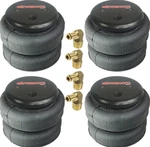 Airmaxxx 2500 Bags Set Of 4 + 1/4" Elbows Universal Air Ride Springs. Fixed Price $207.99.