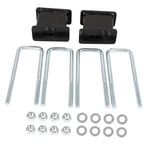 4 Inch Rear Lift Blocks Kit With 9 In Ubolts 2007-2018 For Chevy 235mm. Fixed Price $79.26.