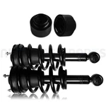 For 2007-2014 Chevy Tahoe 2'' Rear Leveling Lift Kit & 2x Front Struts Black. Fixed Price $195.44.