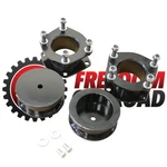 Freedom Fo-j308f30+fo-j308r30 3" F/r Spacers For 05-10 Jeep Commander/cherokee. Fixed Price $151.06.