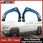 For 2007-2014 Avalanche Tahoe 2-4" Lift Blue Aluminum Upper Control Arms Uca Kit. Fixed Price $281.98.