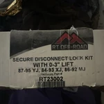 Rt Off Road Disconnect Kit For Jeep Wrangler Yj And Xj Rt23002. Fixed Price $150.00.