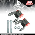 For Chevy Gmc C1500 C2500 2wd 1988-1998 Rear Shackle 1.5" Or 2" Lift Kit. Fixed Price $35.48.