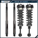 Front Struts & Rear Shocks For Ford F-150 2004-2008 With Coil Spring Mount Set. Fixed Price $200.50.