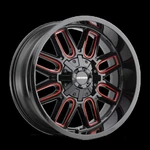 20" Mayhem Cogent 20x9 Black W Prism Red 6x135 6x5.5 Wheel 0mm Truck Suv Rim. Fixed Price $354.99.