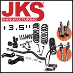 Jks J-kontrol 3.5" Lift Kit W/hd Springs Fits 2018-2026 Jeep Wrangler 4-door Gas. Fixed Price $4587.80.
