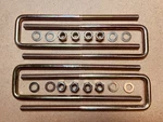 Used Torch 12.5" Extended U-bolts Square Bend 9/16" Thick 2.5" Wide Ubolt. Fixed Price $32.95.