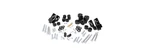 Rough Country Black 1.25" Body Lift Kit Rc701 For 07-13 Silverado Sierra 1500. Fixed Price $129.95.