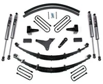 Zone 6" Leaf Spring Lift Kit,fox,1999-2004 Ford F-250,350 4wd,radius U-bolts. Fixed Price $1299.99.