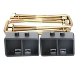 3'' Rear Leveling Lift Kit Fit Tapered Block + U Bolt For 2004-2022 F150 2wd 4wd. Fixed Price $59.99.