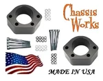 1988-1998 Chevy Gmc C K 2500 3500 Hd 8600 Gvwr 2" Ball Joint Spacers For Lift. Fixed Price $128.90.