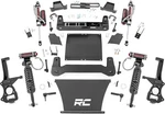 Rough Country 4" Vertex Lift Kit For 19-24 Chevy/gmc 1500 Trailboss/at4-27550. Fixed Price $4819.90.
