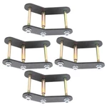 For Jeep Wrangler Yj 1987-95 Set Of 4 Shackles 1.5" Front + Rear Level Lift Kit. Fixed Price $48.17.