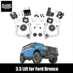 3.5 Inch Lift For Ford Bronco (see Fitment Notes). Fixed Price $649.95.