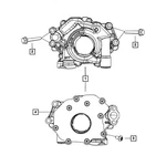 06101233 Mopar Motor Mount Bolt For Ram 1500 2500 3500 Dodge Charger Jeep 4500. Fixed Price $18.24.