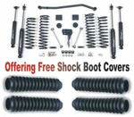Zone Offroad 07-15 Fits Jeep Wrangler Jk 4"suspension Kit W/free Boot Protectors. Fixed Price $666.75.