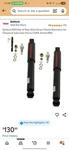 Belltech 8511 Pair Of Rear Nitro Drop 2 Shock Absorbers. Fixed Price $120.00.