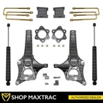 Maxtrac 6.5" Front 4" Rear Lift Kit K881964 For 2019+ Chevy Silverado 1500 2wd. Fixed Price $1016.87.