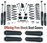 Zone 2018-2026 Fits Jeep Wrangler Jl 3in Suspension Lift Kit W/free Boot Covers. Fixed Price $540.75.