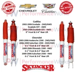 Skyjacker Shock Set Front & Rear Lift For Escalade Esv, Silverado/ Suburban 1500. Fixed Price $269.88.