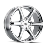 22x9.5 Mazzi Stilts Chrome Wheel 5x115/5x5.5 (18mm). Fixed Price $519.35.