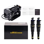 2x Air Suspension Shock + Compressor Pump For Cadillac Escalade Suburban Gmc. Fixed Price $198.80.