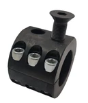 Apex Chassis 1.5" Diameter Steering Stabilizer Clamp For Fox Ats - Black Zinc. Fixed Price $100.00.