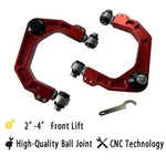 Front Upper Control Arms 2-4" Lift Kit For Toyota 03-22 4runner 07-14 Fj Cruiser. Fixed Price $281.00.