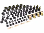 Rugged Ridge Suspension Bushing Kit Polyurethane Black Fits 80-86 Jeep Cj-5/cj-7. Fixed Price $454.99.