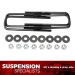 Extended U-bolts Kit For 2000-2005 Ford Excursion Front Axle 4x4. Fixed Price $62.95.