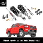 2.5 Inch Lift For Nissan Frontier 4wd With Pre Loaded Struts. Fixed Price $609.95.