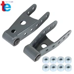 For 2007-18 Chevy Gmc Silverado Sierra 1500 2"-3" Rear Lowering Drop Shackle Kit. Fixed Price $64.24.