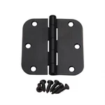 12 Pcs Oil Rubbed Bronze Steel Door Hinge 3.5" 5/8 Radius Corner Orb. Fixed Price $16.16.