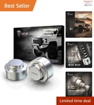 Cnc Machined 1.5" Rear Coil Spring Lift Spacers For Enhanced Truck Performance. Fixed Price $68.21.