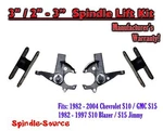 3" / 2-3" Lift Kit For 82 -05 Chevrolet S-10 Gmc S-15 Sonoma Blazer Jimmy. Fixed Price $321.52.