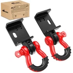Nilight (2 Pack) Demon Front Tow Hook Mounting Toyota Tacoma D-ring Shackle. Fixed Price $59.94.