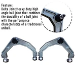 Billet Aluminum Upper Control Arm 2-4" Lift Uca For 2006-2019 Dodge Ram 1500 4wd. Fixed Price $281.71.