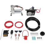 Load Quick Air Suspension Compressor Bag Control Kit Guage Switch Amps. Fixed Price $108.31.