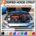 Hood Struts For Mitsubishi Lancer Evo10 Cz4a Gas Dampers Shocks Lift Supports. Fixed Price $45.80.