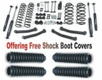 Zone Offroad 2003-2006 Fits Jeep Wrangler Tj 4" Suspension System W/nitro Shocks. Fixed Price $713.70.