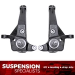 Front 4" Lift Spindle Kit For 1998-2000 Ford Ranger 2wd Coil Spring Suspension. Fixed Price $431.05.
